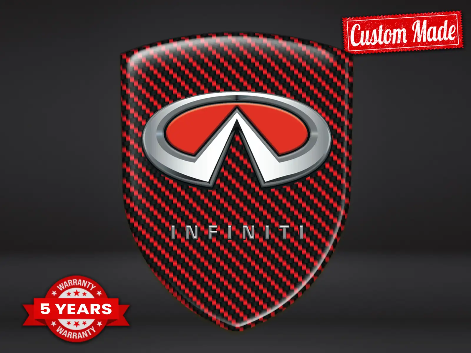 Infiniti Insignias Silicona Auto Diseño Máximo Estilo Pro Z